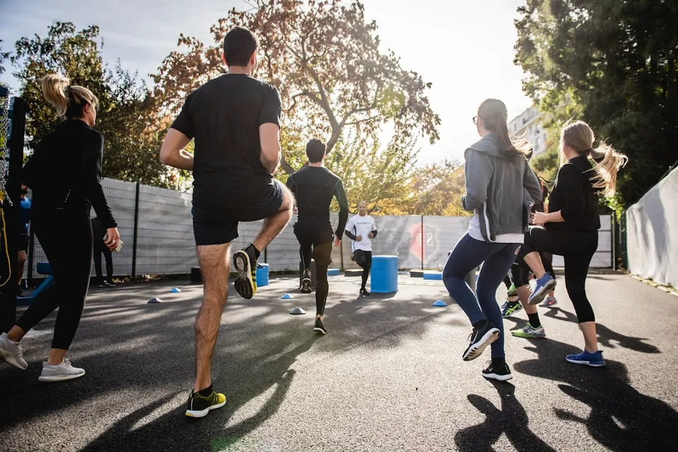 group fitness training